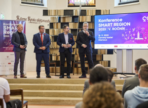 Konference SMART Region: Inovace a udržitelný rozvoj v Olomouci